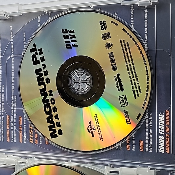 Magnum P.I.TV Series - Complete Seventh (7th) Season DVD EUC - Picture 7 of 7